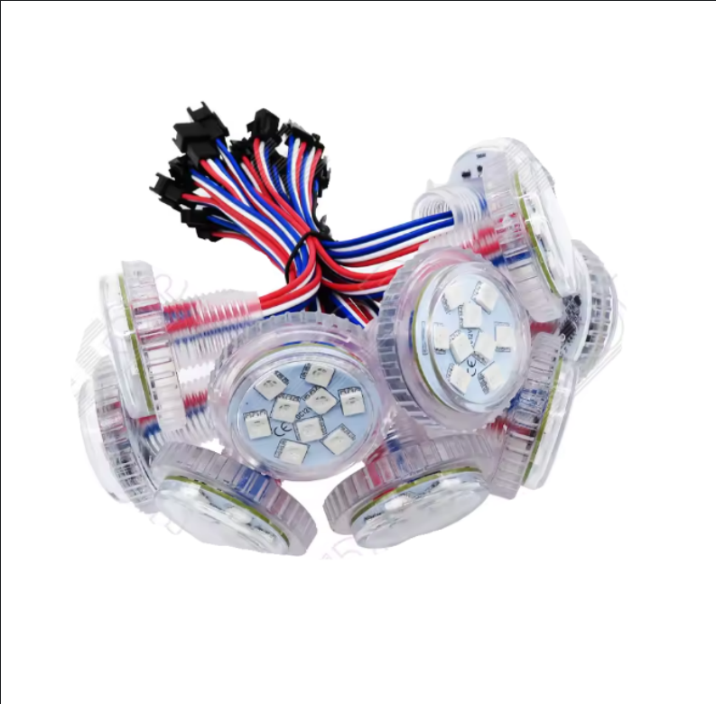 NEW Design Flat Cover RGB LEDS 9 LED 20 pack